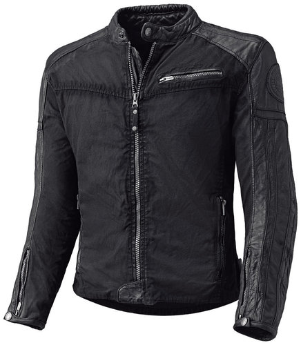 Held Street Hawk Cuero de motocicleta / Chaqueta textil Negro S
