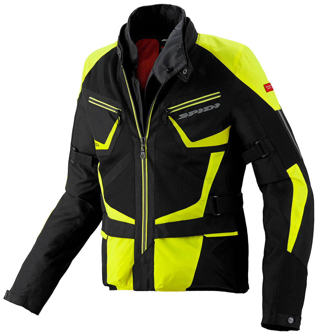 Spidi Ventamax H2Out Veste textile de moto Jaune L