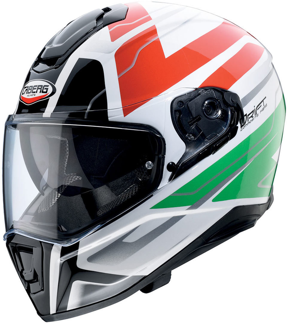 Image of Caberg Drift Shadow Casque Blanc Rose Vert XL