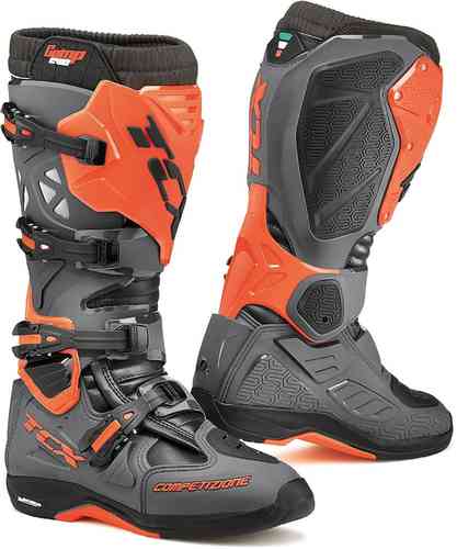 Tcx Comp Evo Michelin Offroad Motocross Boots Grijs Oranje 44 tcx kopen in de aanbieding Tcx Comp Evo Michelin Offroad Motocross Boots Grijs Oranje 44 tcx kopen in de aanbieding