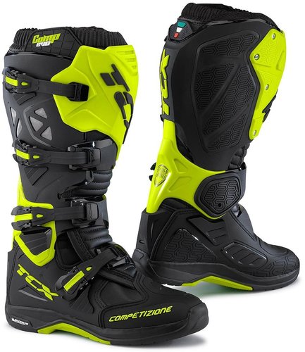 Tcx Comp Evo Michelin Offroad Motocross Boots Zwart Geel 44 tcx kopen in de aanbieding