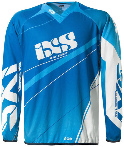 Ixs Raceway Motorcross Jersey Wit Blauw ixs kopen in de aanbieding