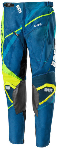 Ixs Hurricane Motorcross Broek Blauw Geel 46 ixs kopen in de aanbieding