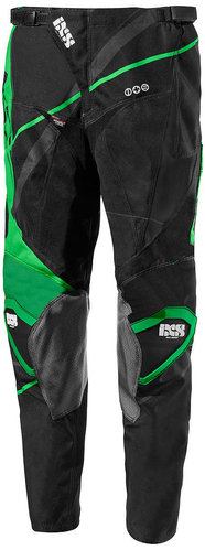 Ixs Hurricane Motorcross Broek Zwart Wit Groen 56 ixs kopen in de aanbieding