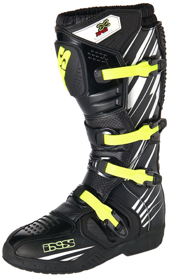 IXS XP-S2 Bottes de motocross Noir Blanc 37