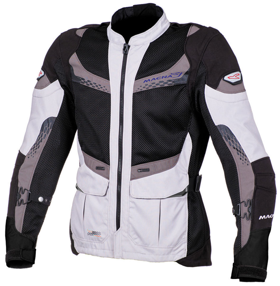Macna Furio Veste Textile moto Noir Gris 3XL