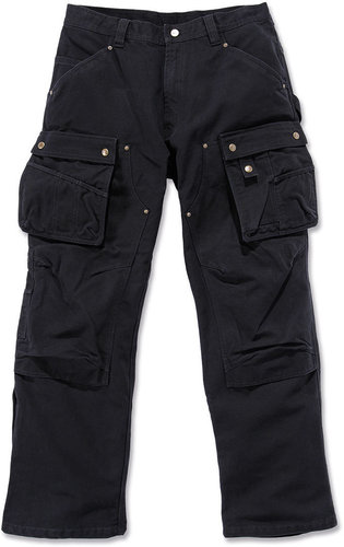 Carhartt Duck Multi Pocket Tech Broek Zwart 32 carhartt kopen in de aanbieding