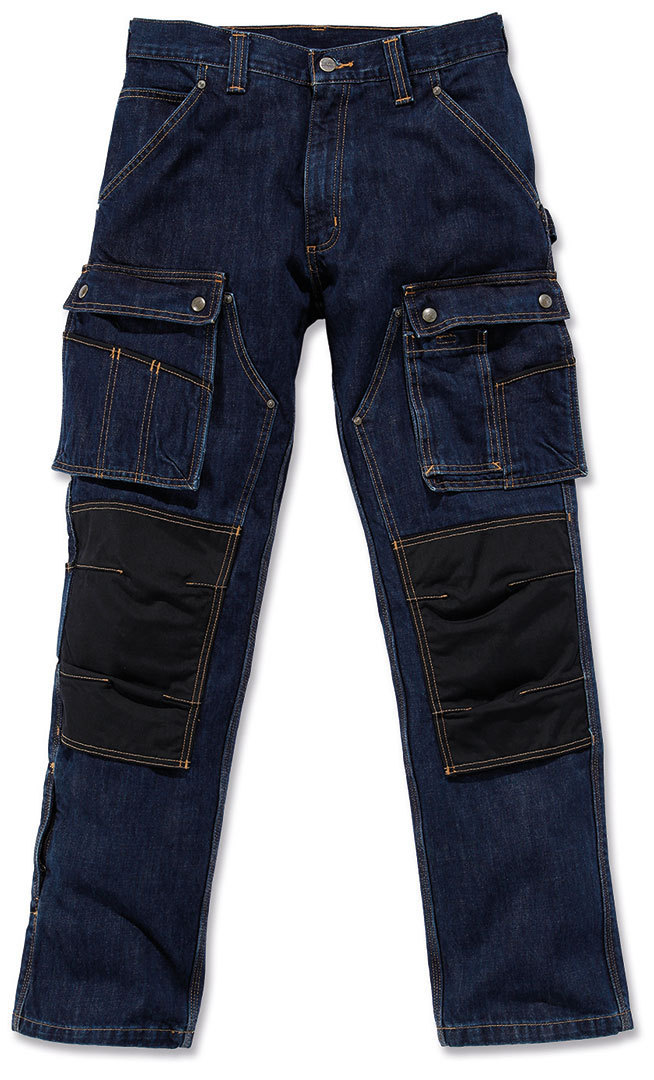 Carhartt Denim Multi Pocket Tech Jeans/Pantalons Bleu 30