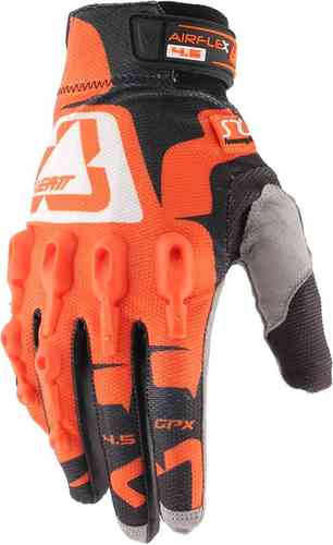 Leatt Gpx 45 Lite Handschoenen Zwart Wit Oranje 2Xl leatt kopen in de aanbieding