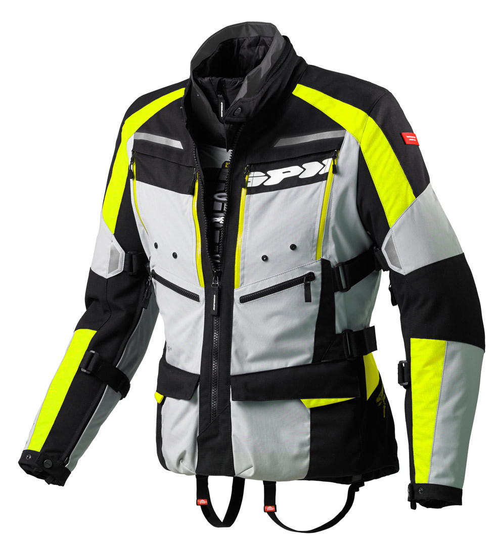 Image of Spidi 4Season H2Out Veste Textile moto Jaune 3XL