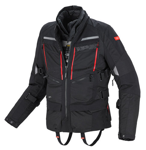 Spidi 4Season H2Out Motorfiets Textiel Jas Zwart spidi kopen in de aanbieding Spidi 4Season H2Out Motorfiets Textiel Jas Zwart spidi kopen in de aanbieding