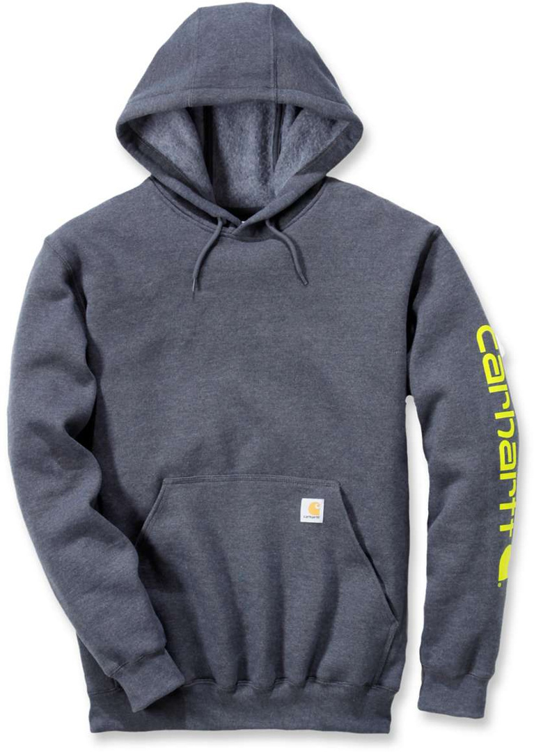 Carhartt Midweight Sleeve Logo Hoodie Capuche Gris XS