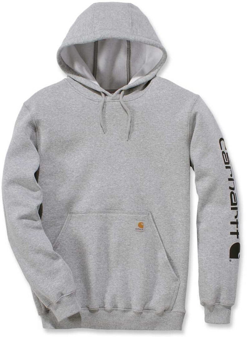Carhartt Midweight Sleeve Logo Hoodie Capuche Gris XS