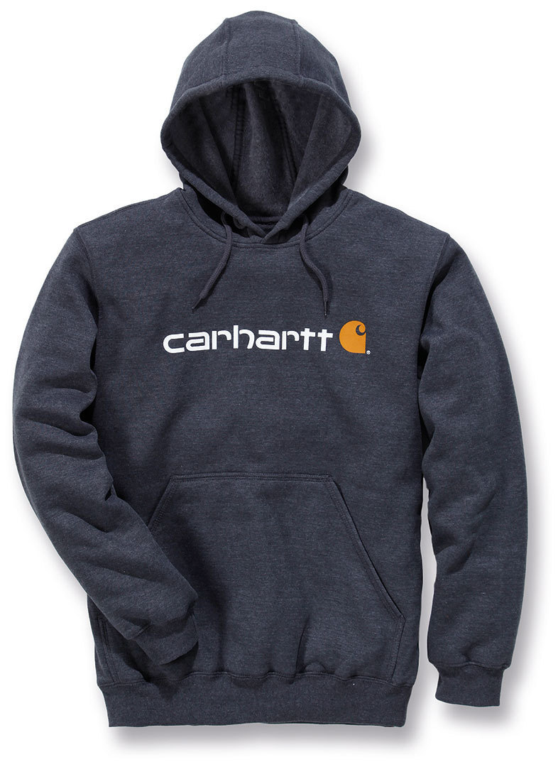 Carhartt Signature Logo Midweight Hoodie Capuche Gris 2XL