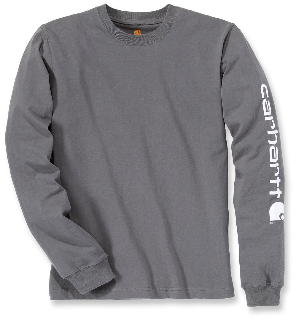 Carhartt Logo Long Sleeve Shirt Chemise à manches longues Gris S