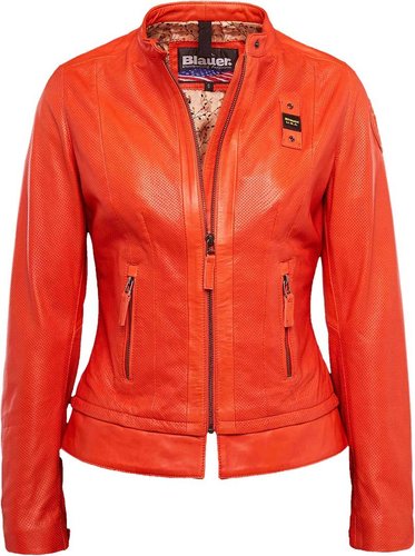 Blauer Usa Icon Biker Dames Leren Jas Rood blauer kopen in de aanbieding Blauer Usa Icon Biker Dames Leren Jas Rood blauer kopen in de aanbieding