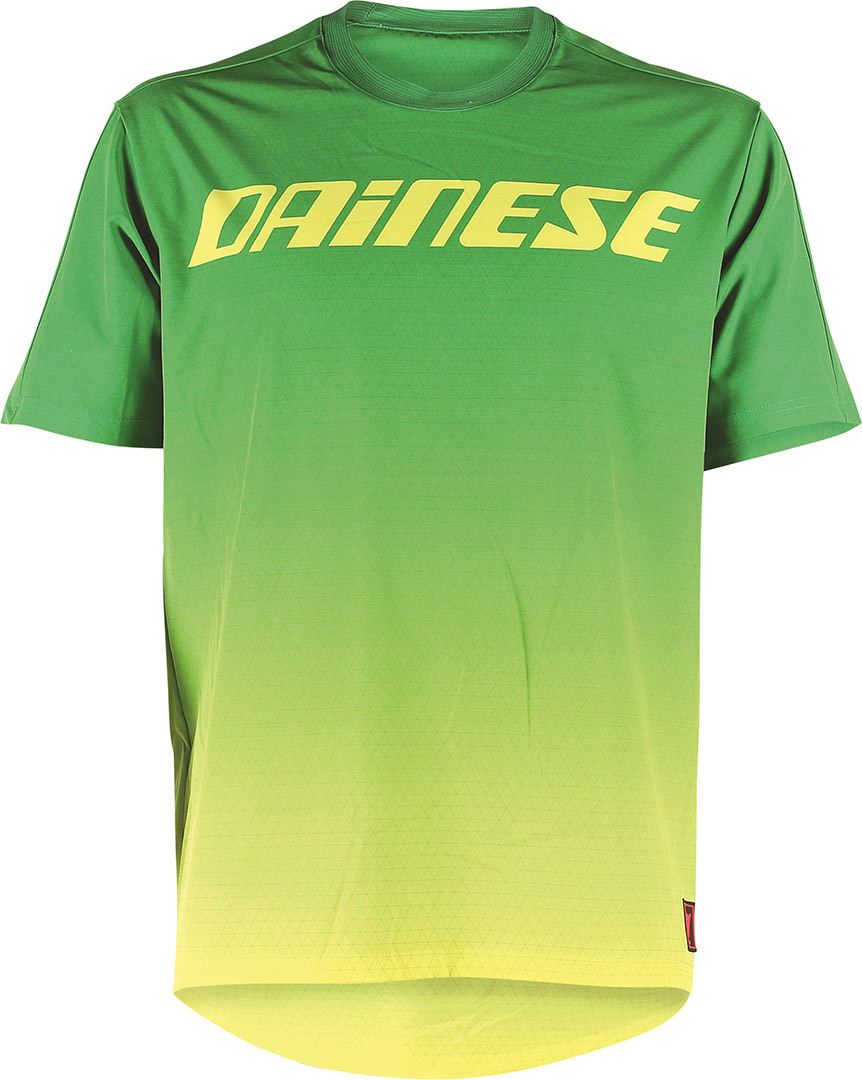 Dainese Driftec Maillot de vélo Vert Jaune XS