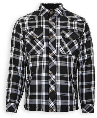 Bores Lumberjack Shirt Camisa Negro Blanco S