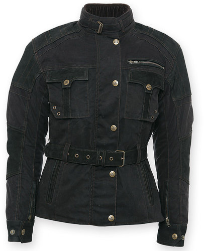 Bores Monika Wax Lady Ladies Jacket Zwart Xl bores kopen in de aanbieding