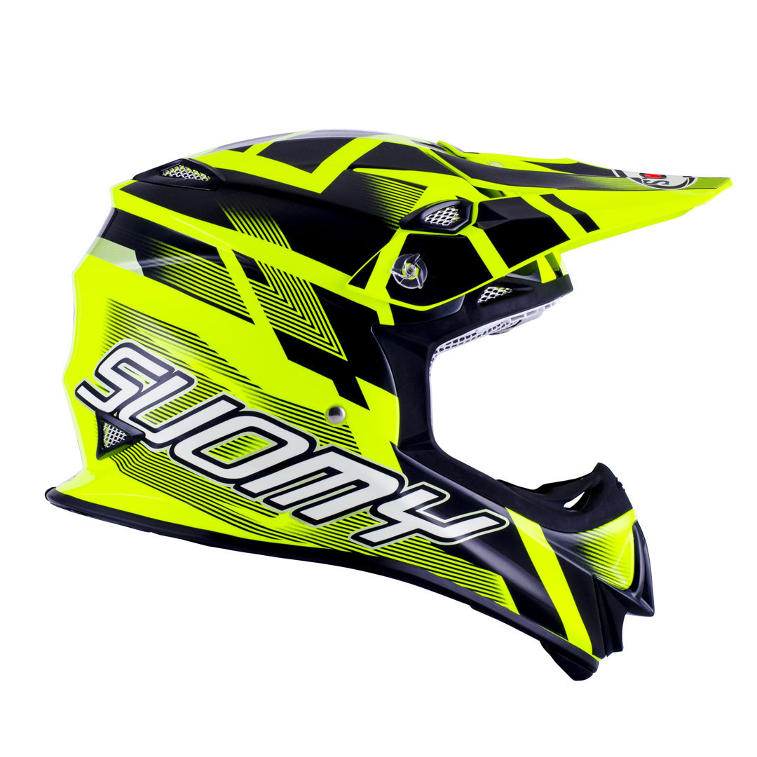 Suomy MR. Jump Special Casque de motocross Noir Jaune XS
