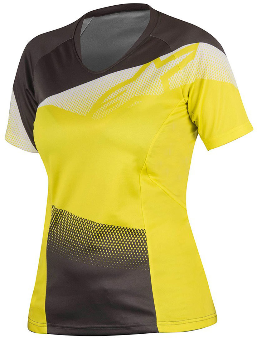 Alpinestars Stella Mesa SS Chemise de la bicyclette Jaune S