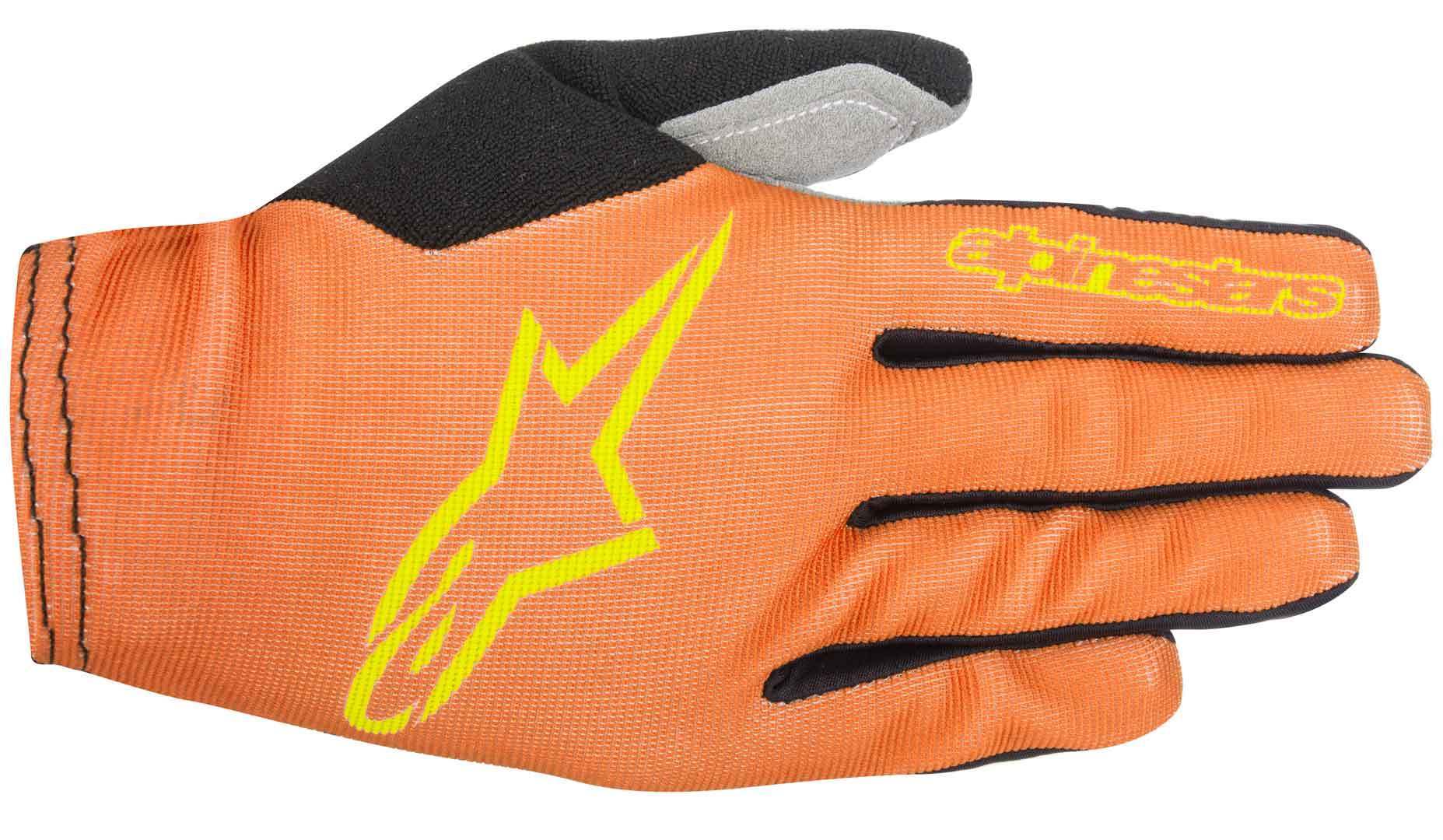 Image of Alpinestars Aero 2 Gants de vélo Jaune Orange M
