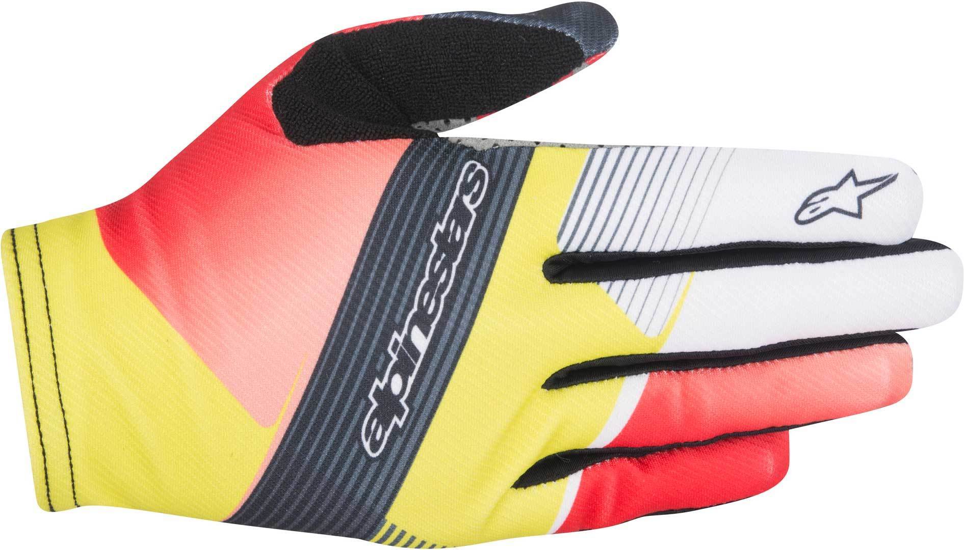 Alpinestars F-Lite Depth Gants de vélo Rouge Jaune S