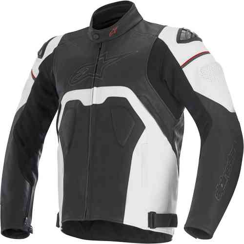 Alpinestars Core Leren Jas Zwart Wit 52 alpinestars kopen in de aanbieding Alpinestars Core Leren Jas Zwart Wit 52 alpinestars kopen in de aanbieding