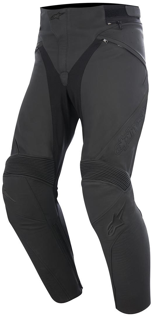 Alpinestars Jagg Pantalon de moto en cuir Noir 44