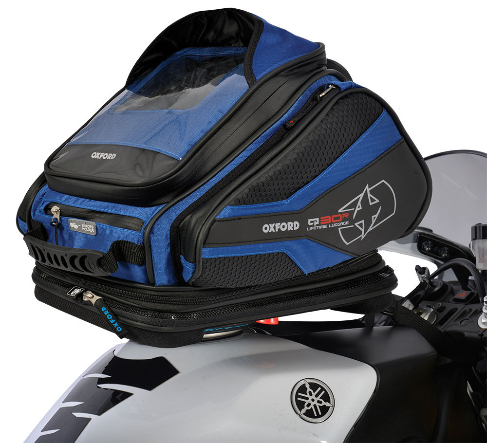 Oxford Q30R Sac à réservoir de libération rapide Bleu