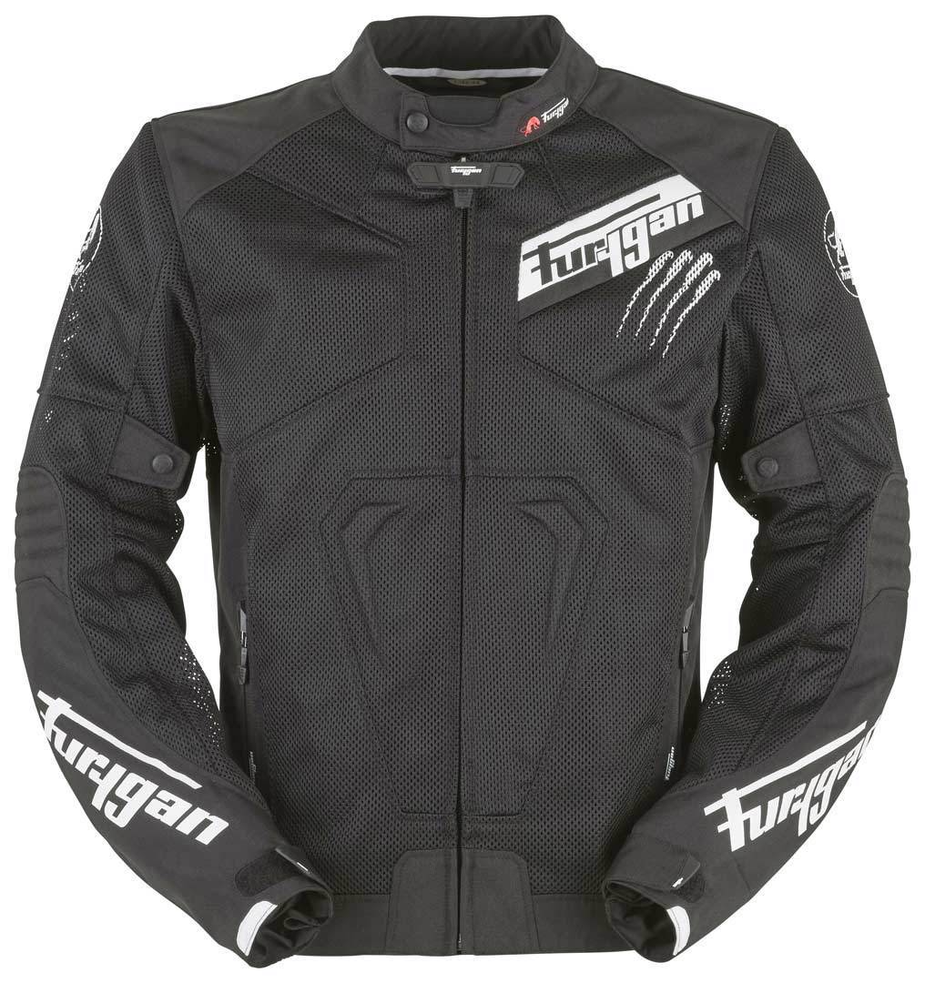 Furygan Hurricane Vented Veste textile Noir Blanc S