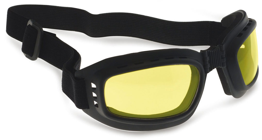 Bertoni AF112D Lunettes de protection Noir Jaune unique taille