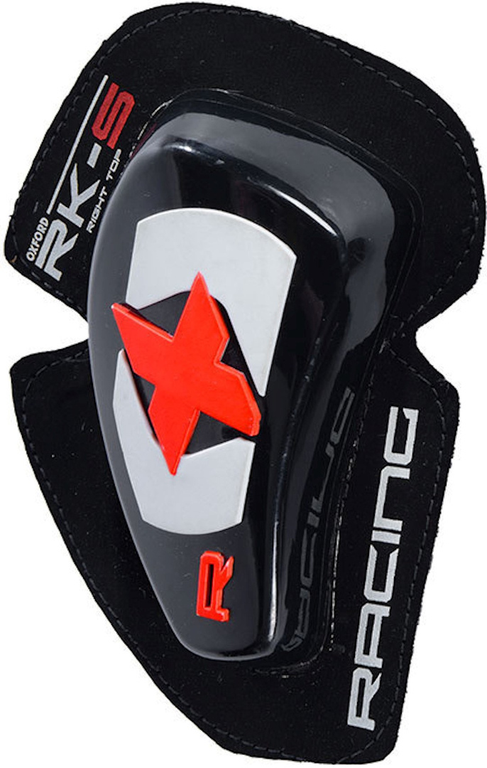 Oxford RK-S Curseurs de genou Noir Rouge unique taille