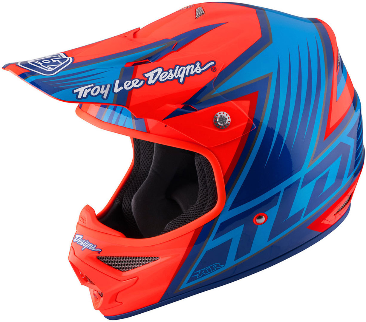 Troy Lee Designs Air Vengeance Bleu Orange XS