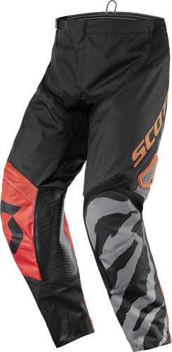 Scott 350 Race Motorcross Broek 2017 Zwart Oranje 34 scott kopen in de aanbieding