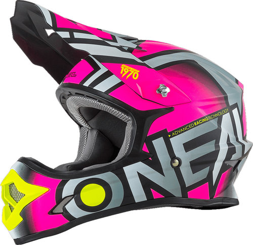Oneal 3Series Radium Mx Helm Pink 2Xl oneal kopen in de aanbieding