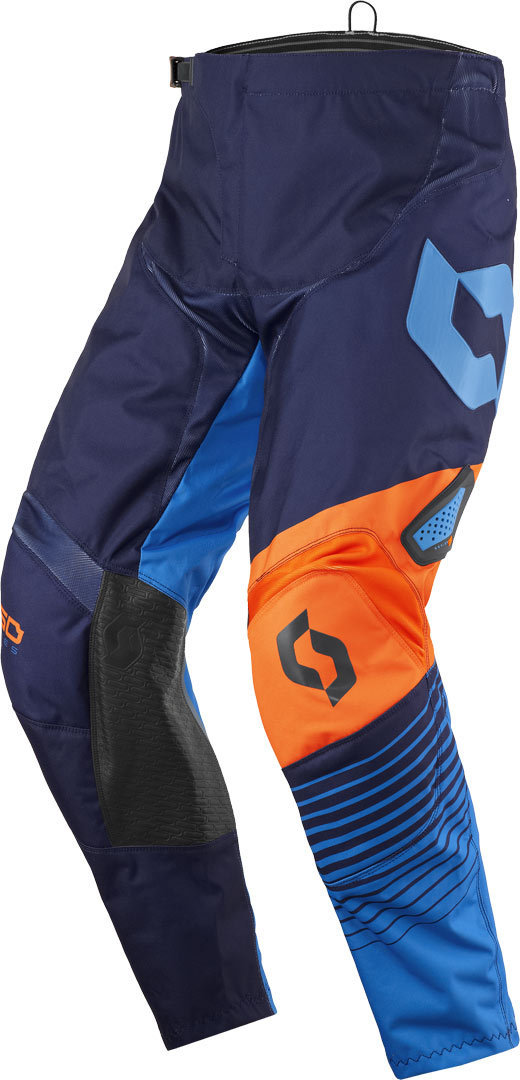 Scott 350 Track Pantalon motocross 2017 Bleu Orange 34
