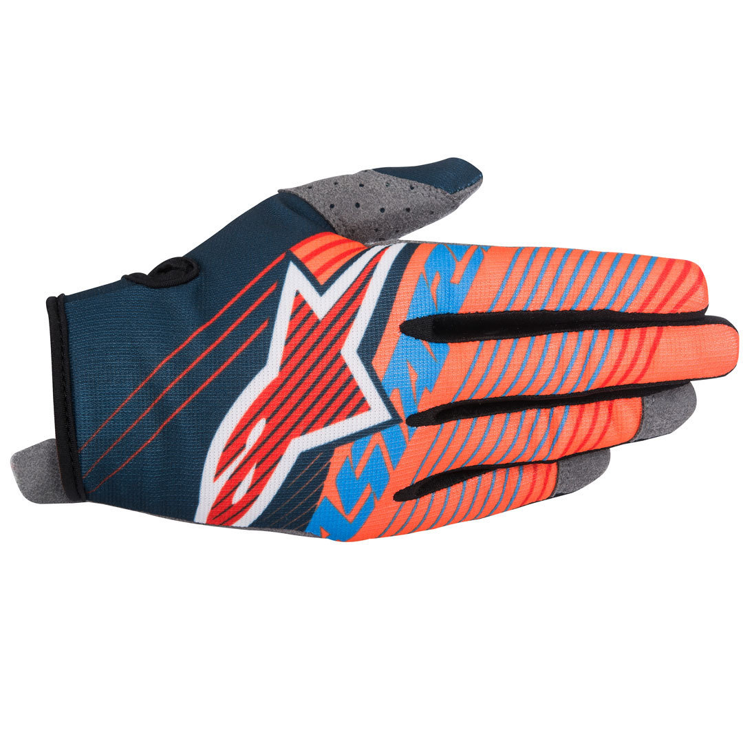 Alpinestars Radar Tracker Gants de 2017 Bleu Orange XL