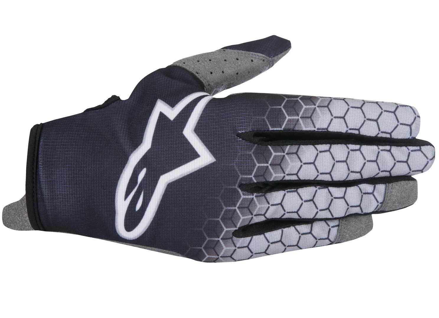 Alpinestars Radar Flight Gants Noir Gris Blanc S