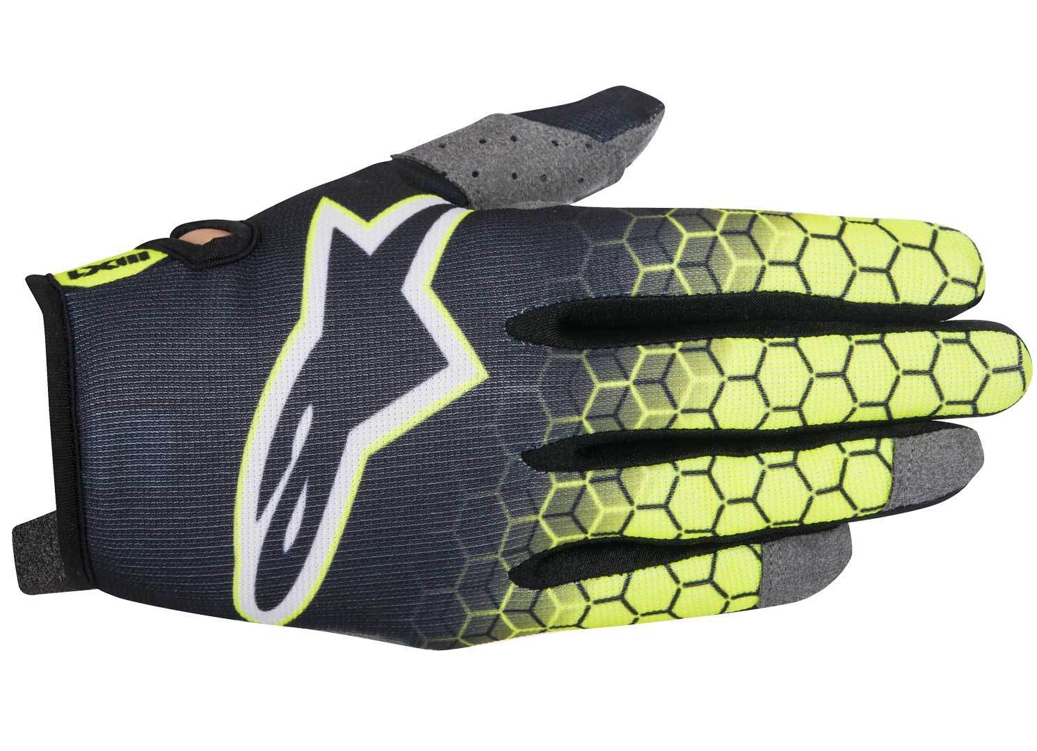 Alpinestars Radar Flight Gants Noir Jaune 2XL