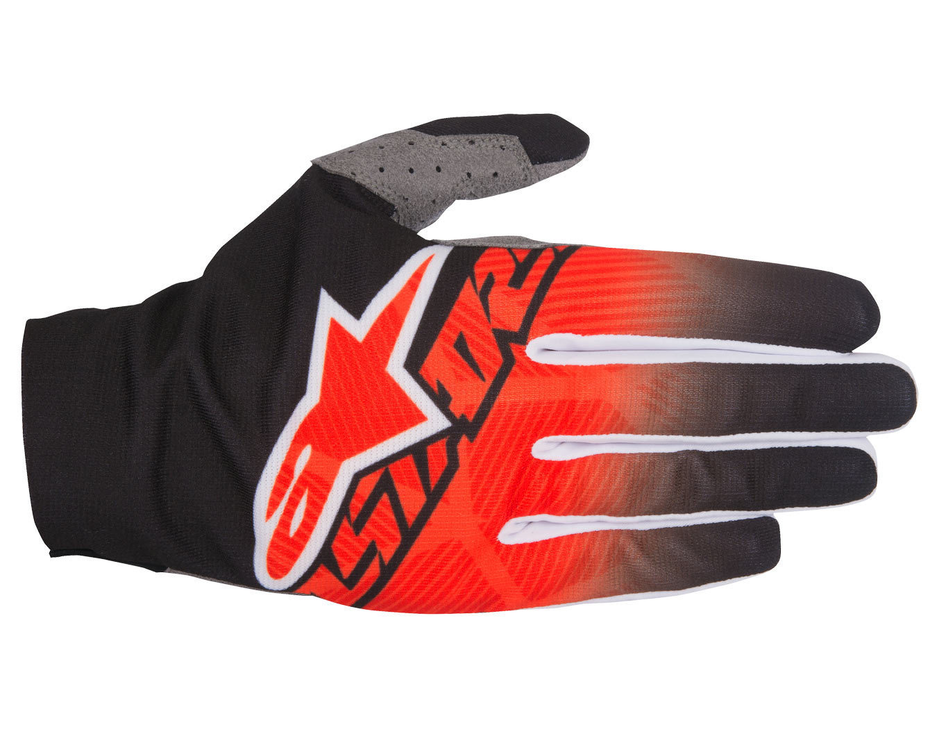 Alpinestars Dune Gants de vélo 2017 Noir Blanc Rouge 2XL