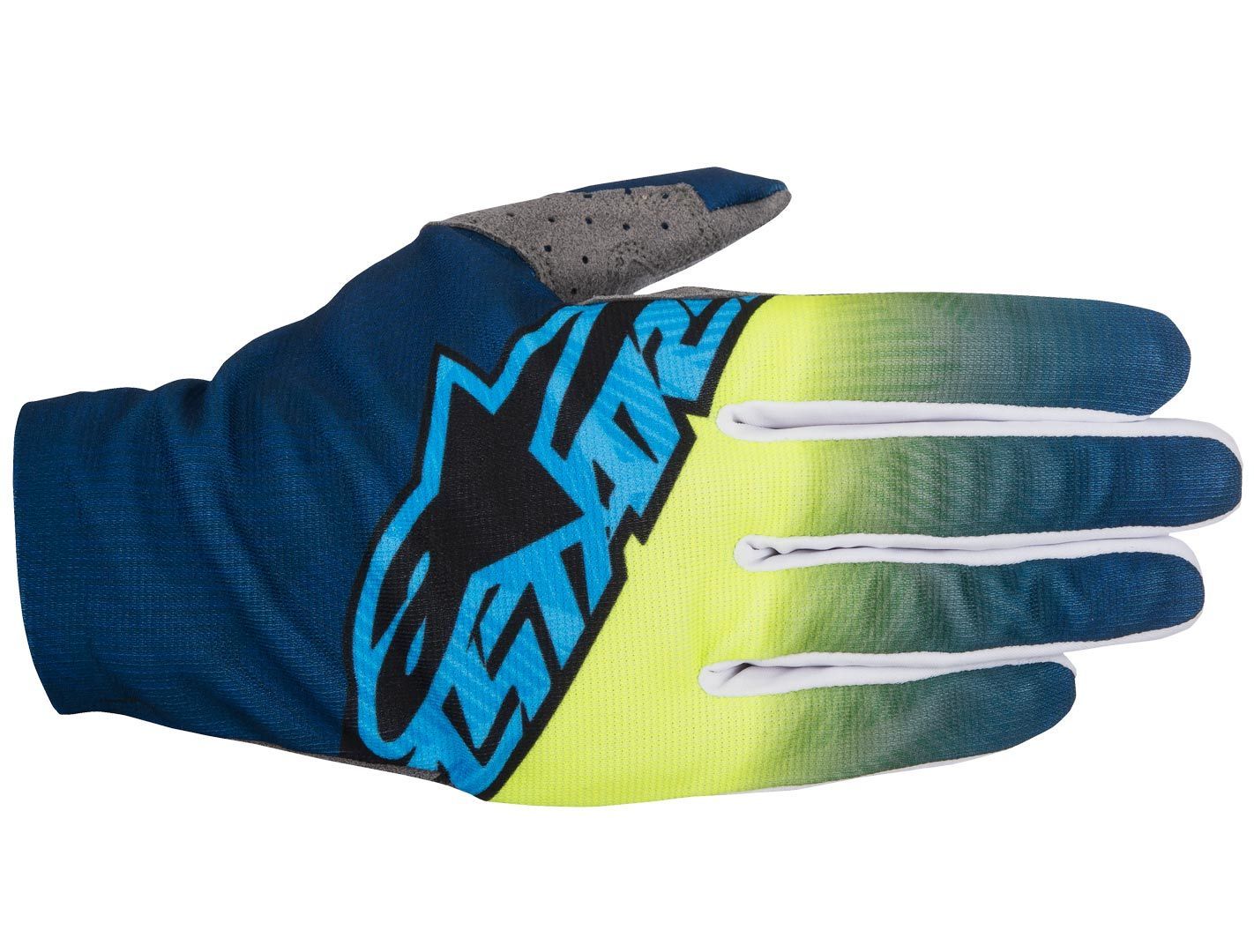 Alpinestars Dune Gants de vélo 2017 Bleu Jaune S