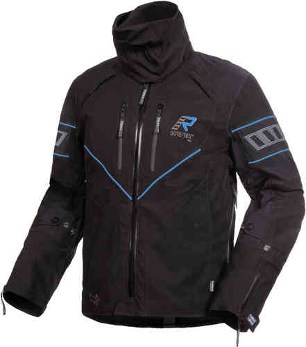 Rukka Realer GTX Chaqueta textil de motocicleta Negro Azul 62