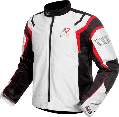 Rukka 4Air Gore Tex Textiel Jas Zwart Wit Rood 54 rukka kopen in de aanbieding
