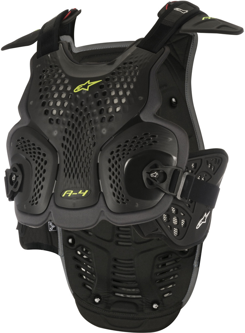 Image of Alpinestars A-4 Plastron Noir M L