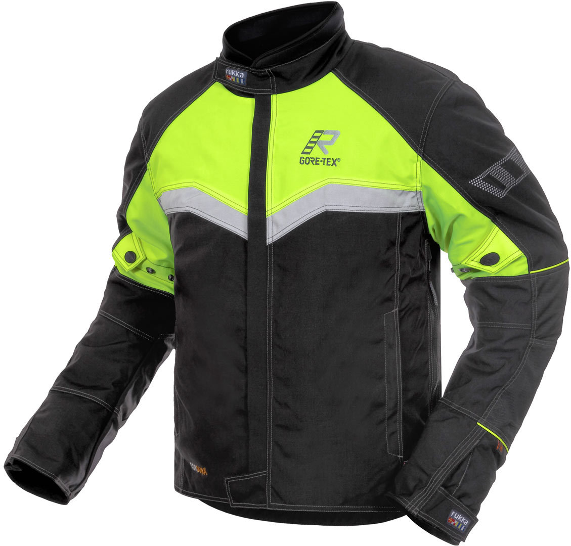Rukka Simot Gore-Tex Veste textile Noir Jaune 46