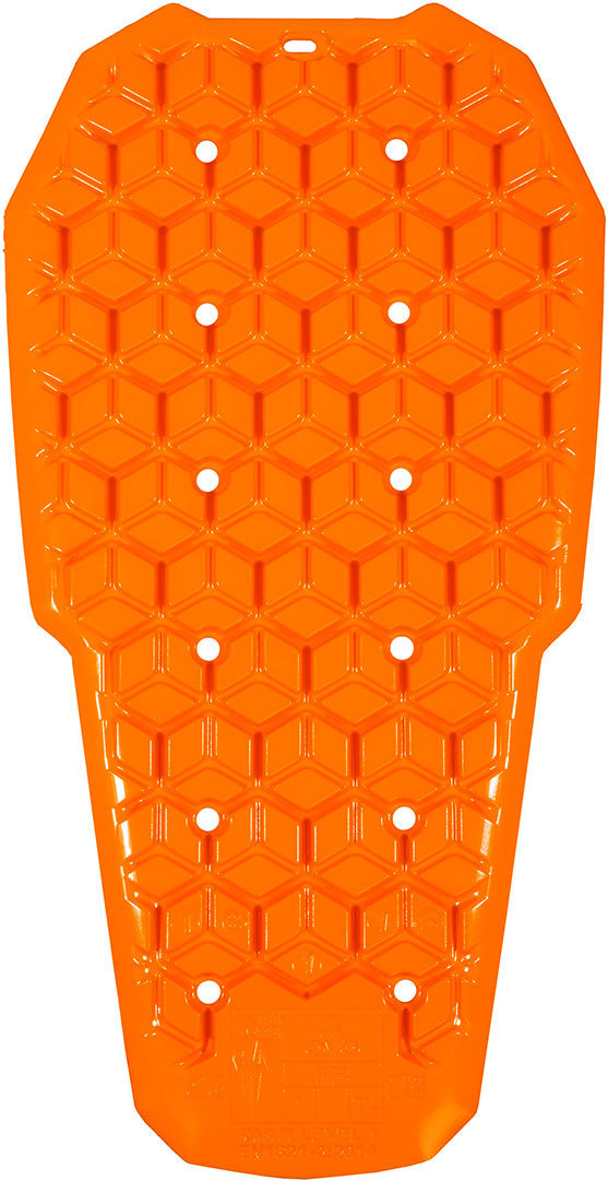 Rukka D3O Allback LVL1 Protège-dos Orange Noir S