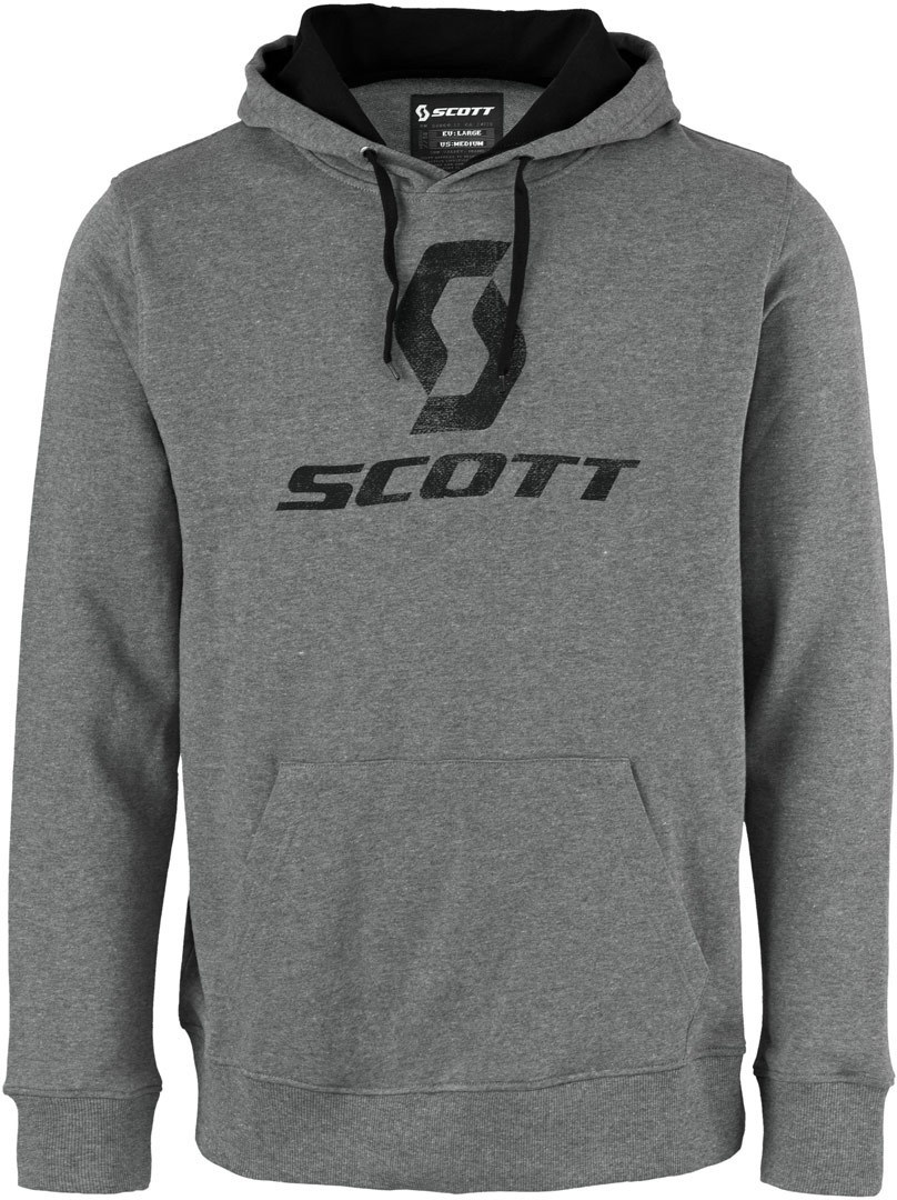 Scott 10 Icon L/SL Capuche Gris 2XL