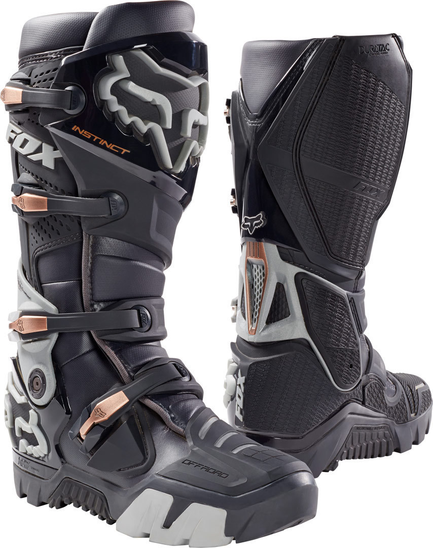 FOX Instinct Offroad Bottes de motocross Gris 43