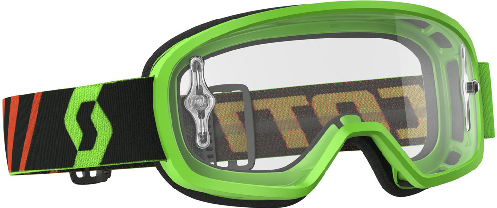 Scott Buzz MX KIDS Lunettes Fluo vert Noir Vert unique taille